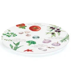 Services De Table En Porcelaine​|Home & Kitchen>Easy Life Plateau tournant en verre HOME & KITCHEN