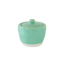 Moderne|Petit Dejeuner>Easy Life Pot à sucre en porcelaine de 220 ml INTERIORS AQUA