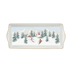 Noël|Services De Table En Porcelaine​>Easy Life Service de plateau CHALET