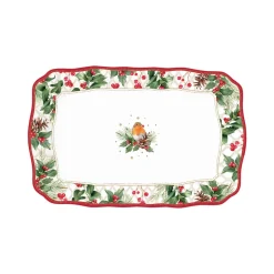 Services De Table En Porcelaine|Christmas Berries>Easy Life Service de plateau CHRISTMAS BERRIES