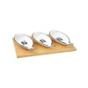 Maritime|Services De Table En Porcelaine​>Easy Life Set apéritif avec 3 bols et plateau SEA SHORE