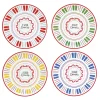 Services De Table En Porcelaine​|Pizza & Pasta Lovers>Easy Life Set de 4 assiettes à pizza PASTA & PIZZA LOVERS