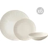 Moderne|Services De Table En Porcelaine​>Easy Life Set de vaisselle 18 pcs GALLERY WHITE