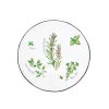 Quotidienne|Cuisine>Easy Life Sous-plat en porcelaine Ø 20 cm HERBARIUM