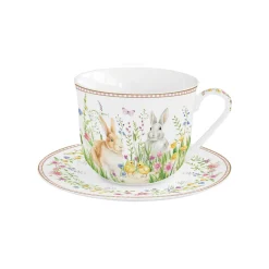 Petit Dejeuner|Happy Easter>Easy Life Tasse à déjeuner avec assiette HAPPY EASTER