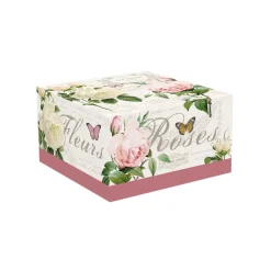 Romantique|Petit Dejeuner>Easy Life Tasse à petit-déjeuner avec assiette JARDIN BOTANIQUE