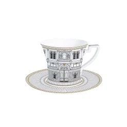 Ethnique|Petit Dejeuner>Easy Life Tasse à petit-déjeuner avec assiette PALAZZO