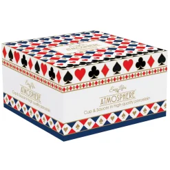 Coffret Cadeau|Petit Dejeuner>Easy Life Tasse à petit-déjeuner avec soucoupe, 400 ml CASINO ROYALE