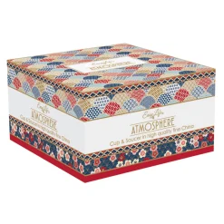 Coffret Cadeau|Petit Dejeuner>Easy Life Tasse à petit-déjeuner avec soucoupe, 400 ml en porcelaine OKINAWA