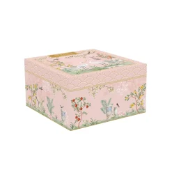 Nature|Petit Dejeuner>Easy Life Tasse à petit-déjeuner avec soucoupe, 370 ml JARDIN DE REVES