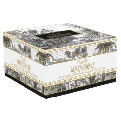 Coffret Cadeau|Moderne>Easy Life Tasse à petit-déjeuner de 400 ml avec assiette en porcelaine fine china RETRO JUNGLE
