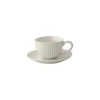Moderne|Petit Dejeuner>Easy Life Tasse avec soucoupe GALLERY WHITE
