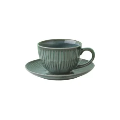 Moderne|Petit Dejeuner>Easy Life Tasse avec soucoupe GALLERY GREEN