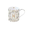 Tasse En Cadeau|Petit Dejeuner>Easy Life Tasse en porcelaine de 350 ml MONOGRAM N