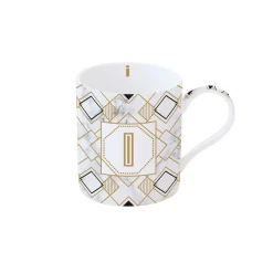 Tasse En Cadeau|Petit Dejeuner>Easy Life Tasse en porcelaine de 350 ml MONOGRAM I