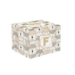 Tasse En Cadeau|Petit Dejeuner>Easy Life Tasse en porcelaine de 350 ml MONOGRAM F