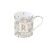 Tasse En Cadeau|Petit Dejeuner>Easy Life Tasse en porcelaine de 350 ml MONOGRAM R