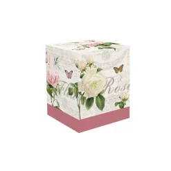 Romantique|Petit Dejeuner>Easy Life Tasse et soucoupe en porcelaine avec infuseur JARDIN BOTANIQUE