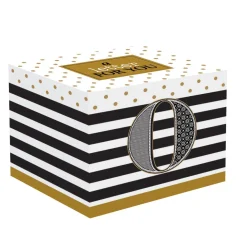 Tasse En Cadeau|Petit Dejeuner>Easy Life Tasse individuelle 350 ml en porcelaine dans une boîte A LETTER FOR YOU «O»