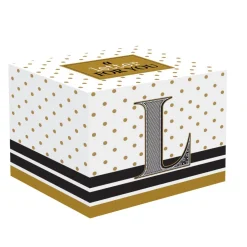 Tasse En Cadeau|Petit Dejeuner>Easy Life Tasse individuelle 350 ml en porcelaine dans une boîte A LETTER FOR YOU «L»