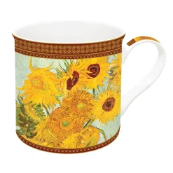 Masterpiece|Petit Dejeuner>Easy Life Tasse individuelle en porcelaine de 300 ml dans une boîte cadeau VASE WITH TWELVE SUNFLOWERS
