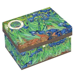 Masterpiece|Petit Dejeuner>Easy Life Tasse individuelle en porcelaine de 300 ml dans une boîte cadeau IRISES