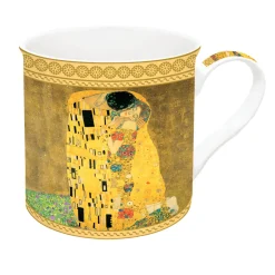 Masterpiece|Petit Dejeuner>Easy Life Tasse individuelle en porcelaine de 300 ml dans une boîte cadeau THE KISS